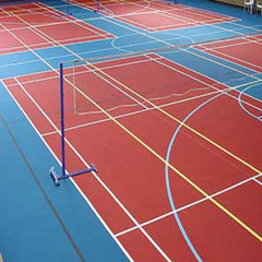 Acrylic Systems in Sports Area