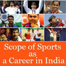 Scope of Sports as a Career in India